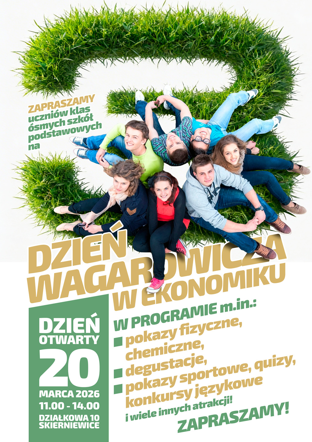 Dzien otwarty w Ekonomiku_20.03.2026 plakat